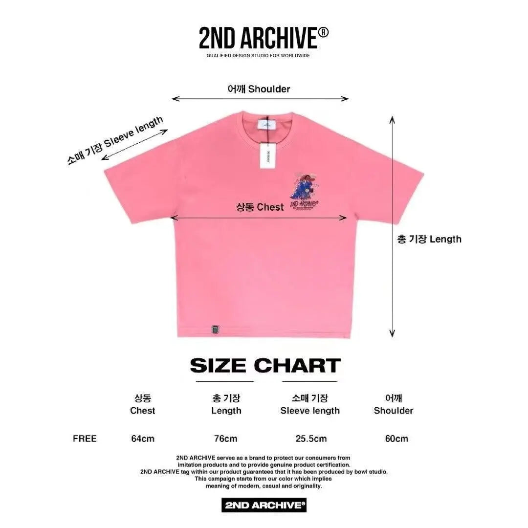 韓國直送 2ND ARCHIVE Headset Autograph Pen Dinosaur Tee HLY & CHOCCICO