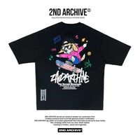 韓國直送 2ND ARCHIVE Board Beagle Crayon Tee APM 537 BOWL
