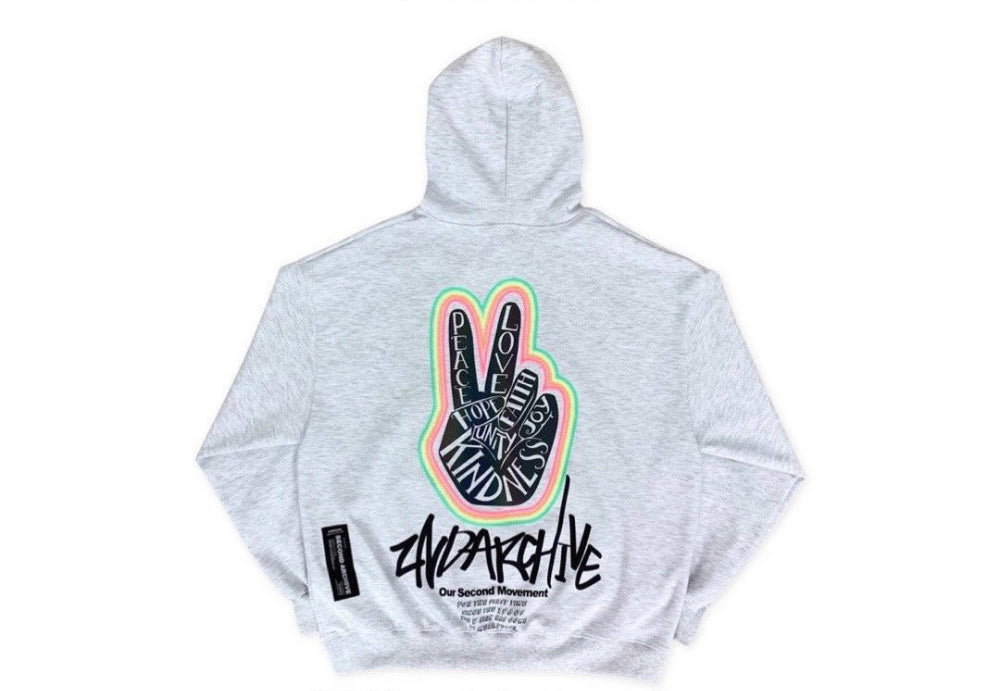 【一口價$380/件】🇰🇷韓國直送🇰🇷 2ND ARCHIVE V Finger Hoodie 2ND ARCHIVE
