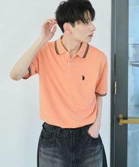 日本直送USPOLO Line Polo Shirt WEGO LADY'S