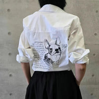 韓國直送Puppy South Shirt  - 2 Color the porsche