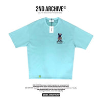 【一口價$277/件】🇰🇷韓國直送🇰🇷 2ND ARCHIVE Bear flower T-shirt - 4 Color APM 537 BOWL
