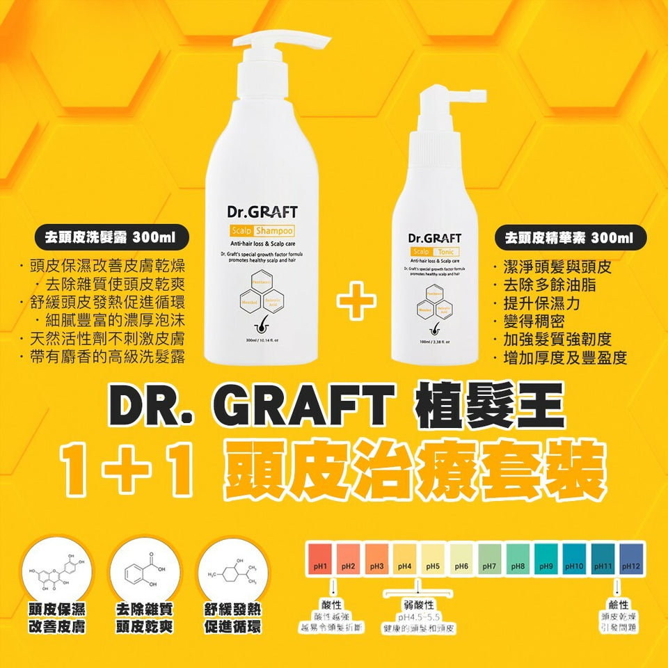 韓國🇰🇷Dr.GRAFT 植髮皇 孕育洗頭水300ml/ 孕育精華100ml