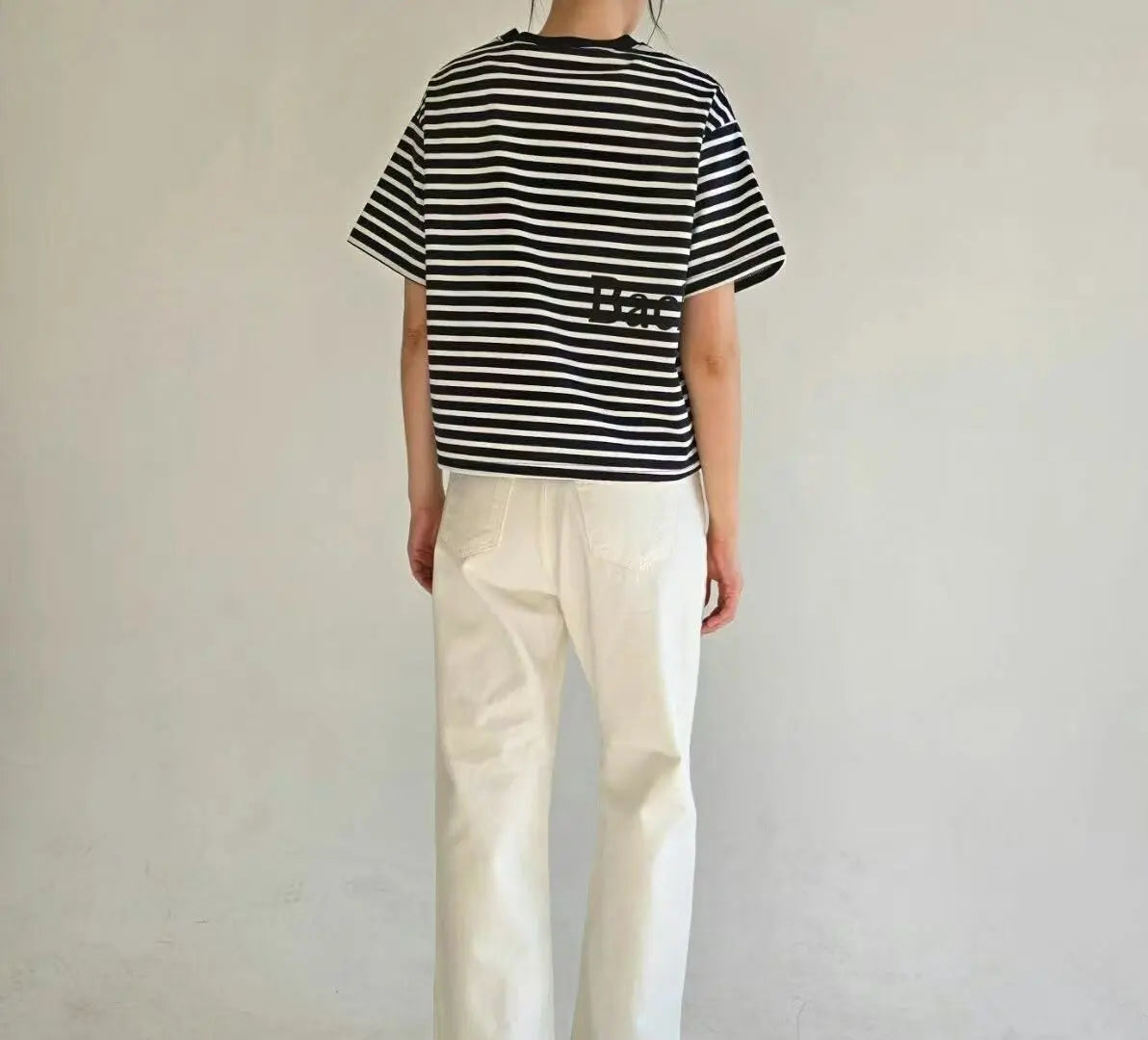 韓國直送 Back Tee - 3 Color the porsche