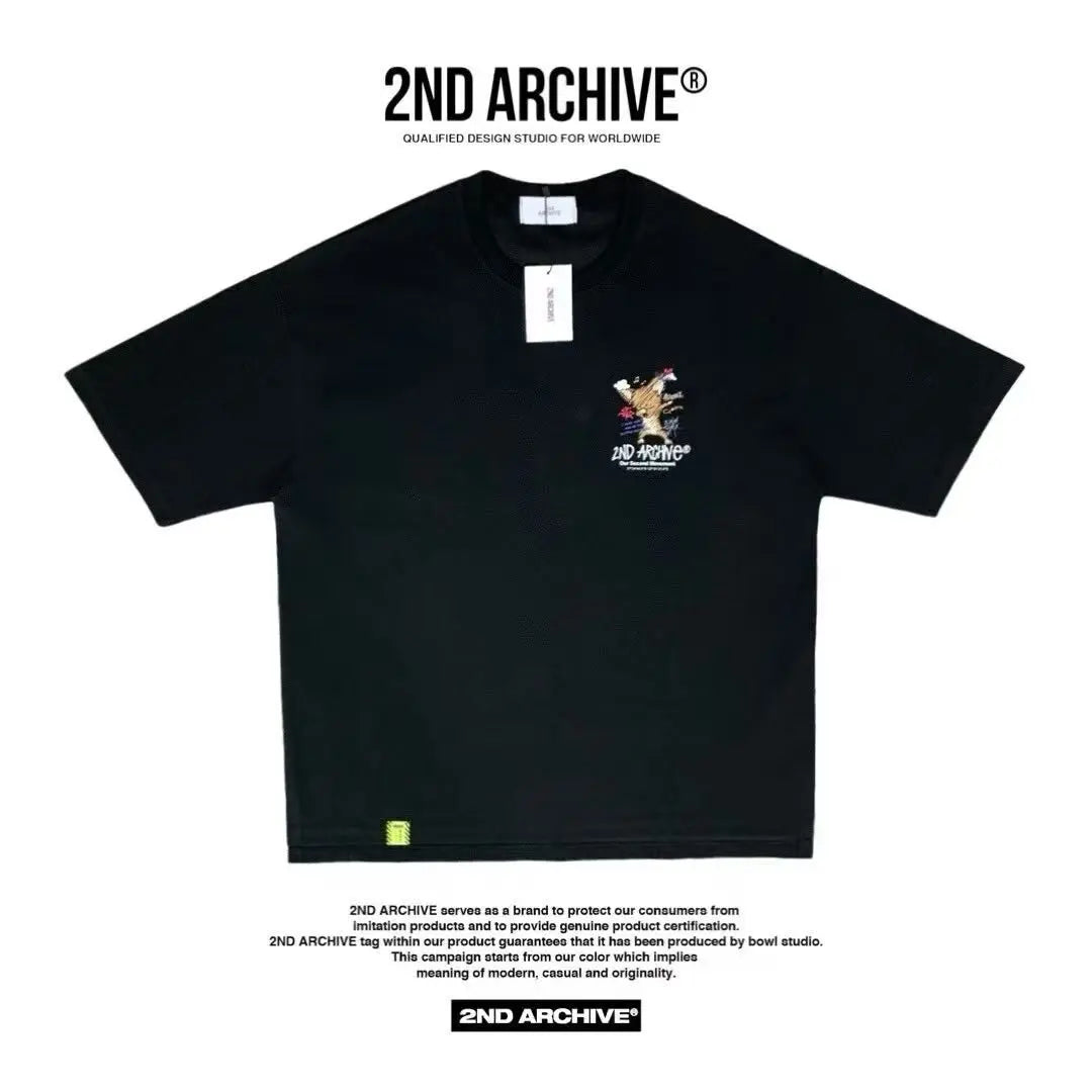 韓國直送 2ND ARCHIVE Fox Logo Tee HLY & CHOCCICO