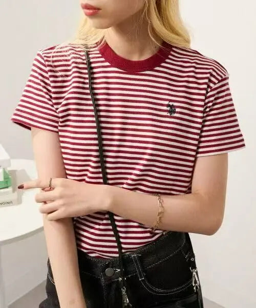 日本直送🌟 U.S. POLO ASSN Beauty Smooth  Tee 🌟 SETUP7
