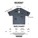 韓國直送🇰🇷 2ND ARCHIVE Embroidered Letters T-shirt APM 537 BOWL