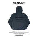 【一口價$390/件】🇰🇷韓國直送🇰🇷 2ND ARCHIVE Logo Embroidered Hoodie 2ND ARCHIVE