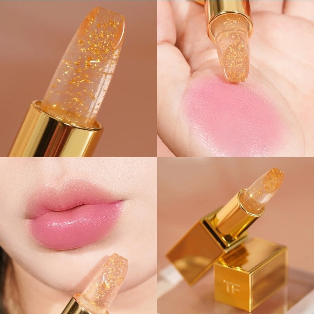 Tom Ford 限量奢華 透明24k金變色潤唇膏 Fm