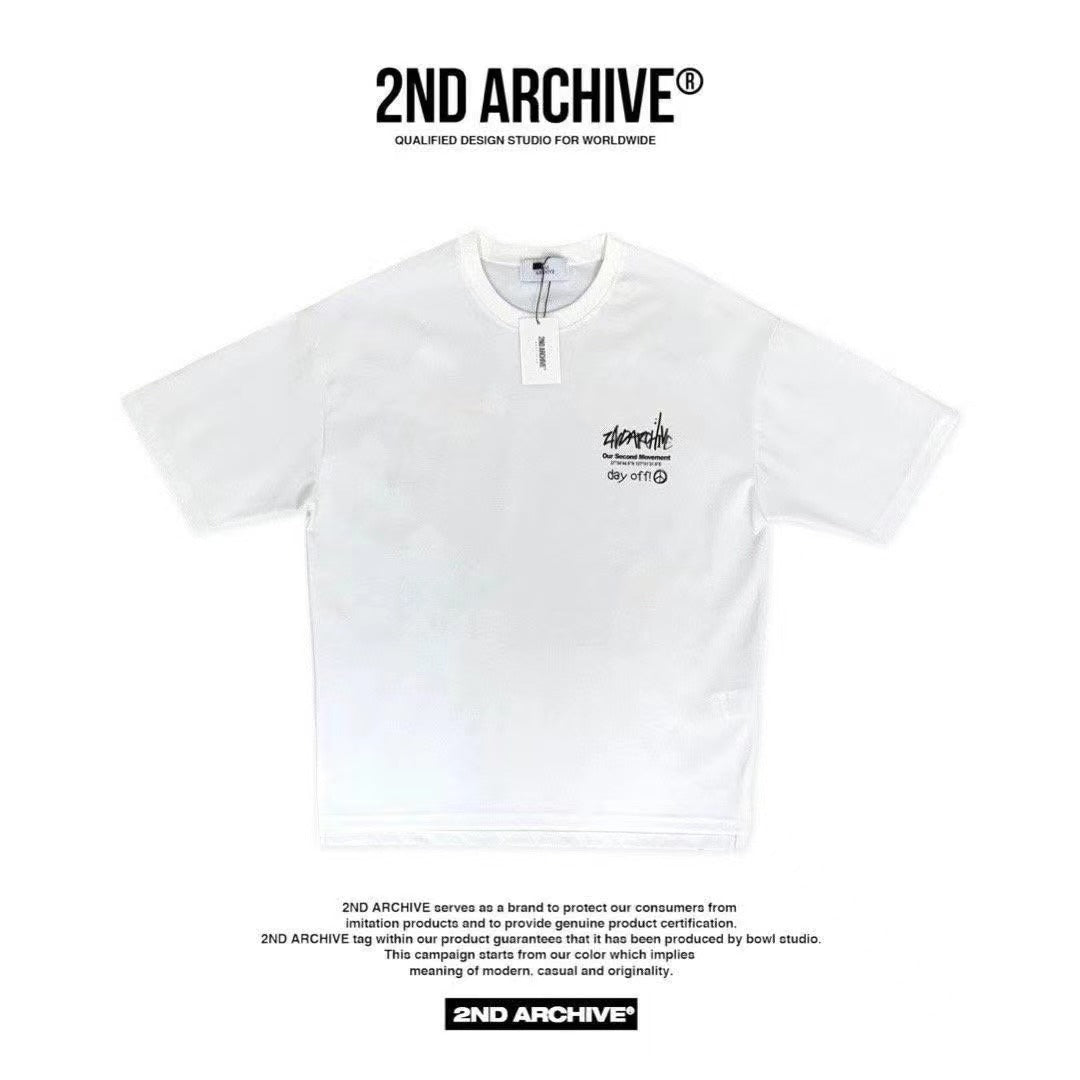 【一口價$277/件】🇰🇷韓國直送🇰🇷 2ND ARCHIVE Foam Circle logo Tee- 4 Color APM 537 BOWL