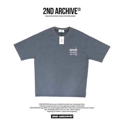 【一口價$277/件】🇰🇷韓國直送🇰🇷 2ND ARCHIVE Foam Circle logo Tee- 4 Color APM 537 BOWL
