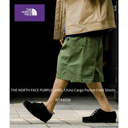 TNF PURPLE LABEL Chino Cargo Pocket Field Shorts  [ NT4405N ]