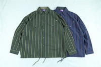 TNF Purple Label Regimental Stripe Field Shirt 紫標間條長䄂恤衫 - HLY & CHOCCICO