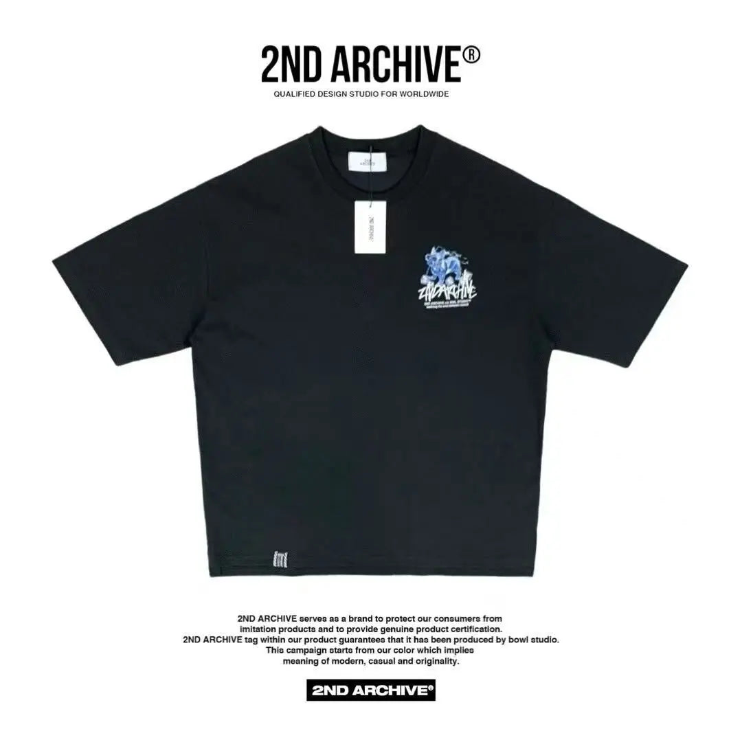韓國直送 2ND ARCHIVE Ice bulldogr  T-shirt - 4 Color APM 537 BOWL