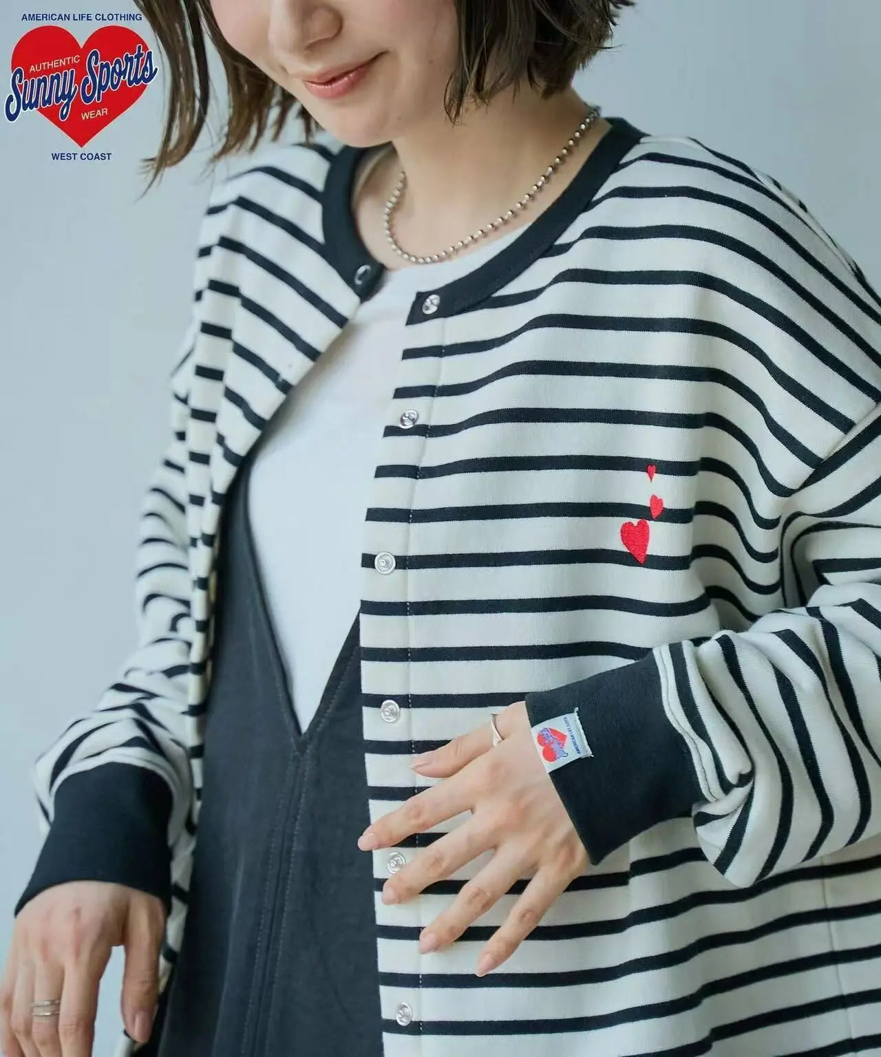 日本直送Coen Fleece Snap Cardigan HANNA