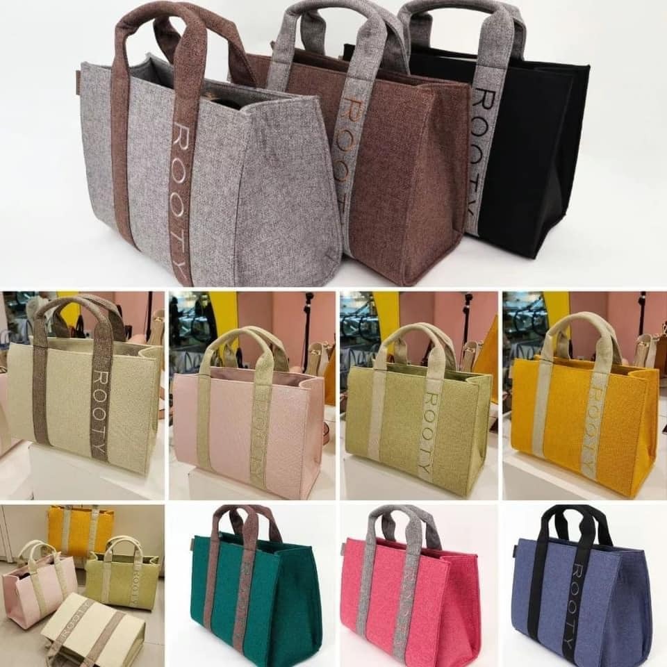 【一口價$408/個】🇰🇷韓國直送🇰🇷 韓國 Rooty 夏季新款手袋 Tote Bag  |11色