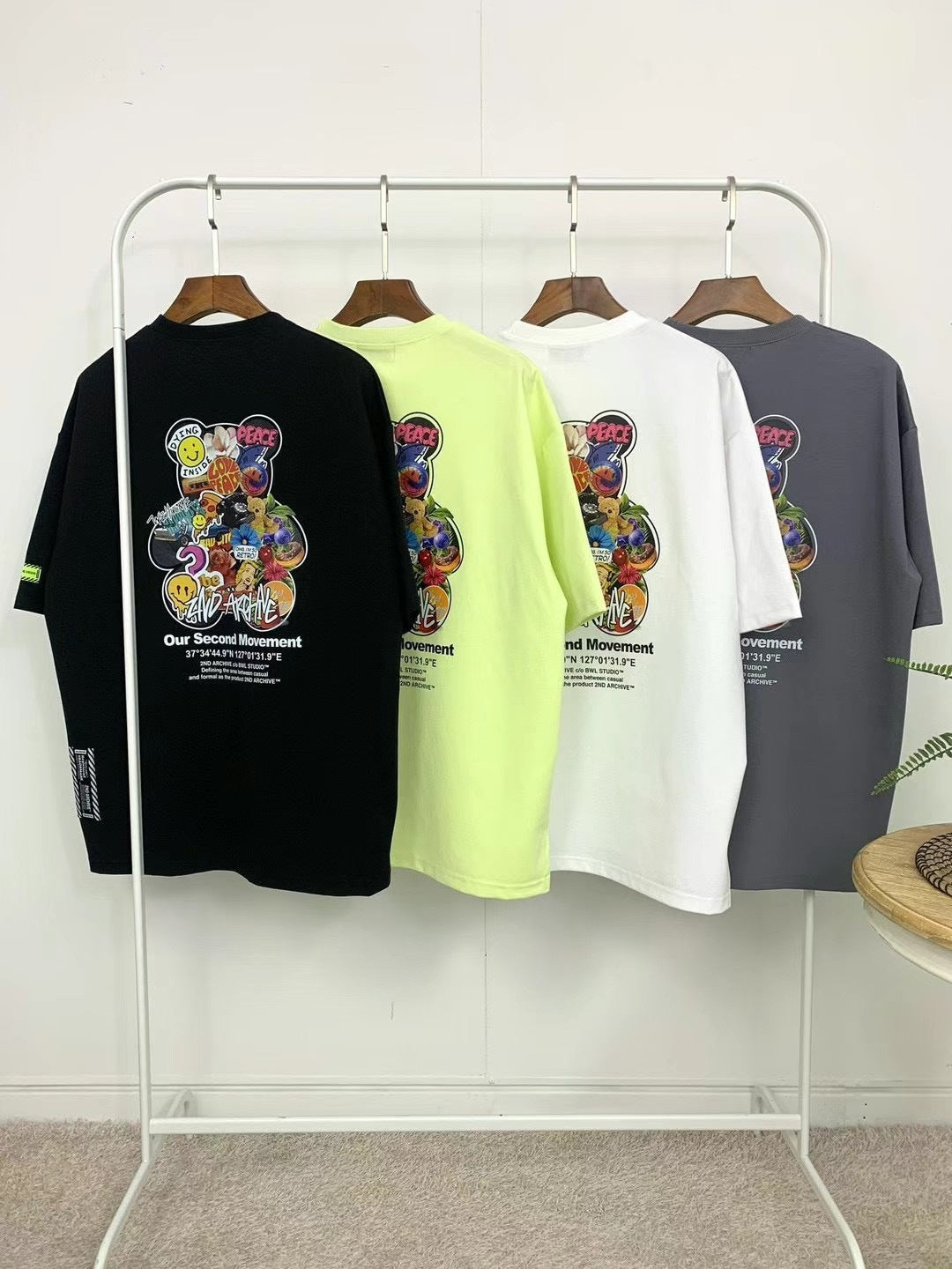 【一口價$277/件】🇰🇷韓國直送🇰🇷 2ND ARCHIVE Our Second Movement Tee - 4 Color APM 537 BOWL