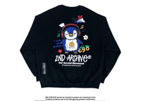 【一口價$370/件】🇰🇷韓國直送🇰🇷 2ND ARCHIVE Headset Penguin MTM Sweatshirt 2ND ARCHIVE