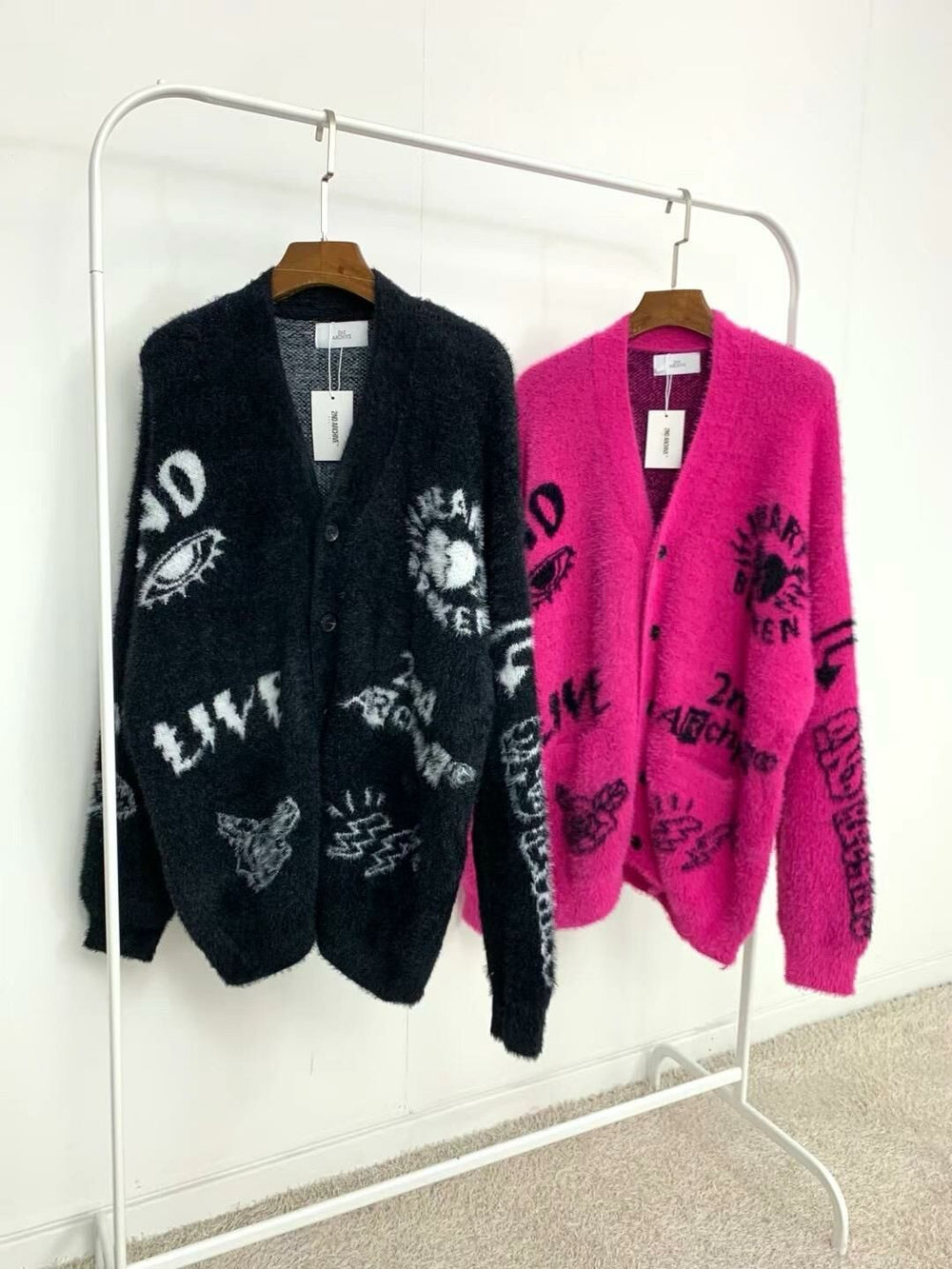 韓國直送🇰🇷 2ND ARCHIVE Mohair Angora Cardigan 毛毛外套