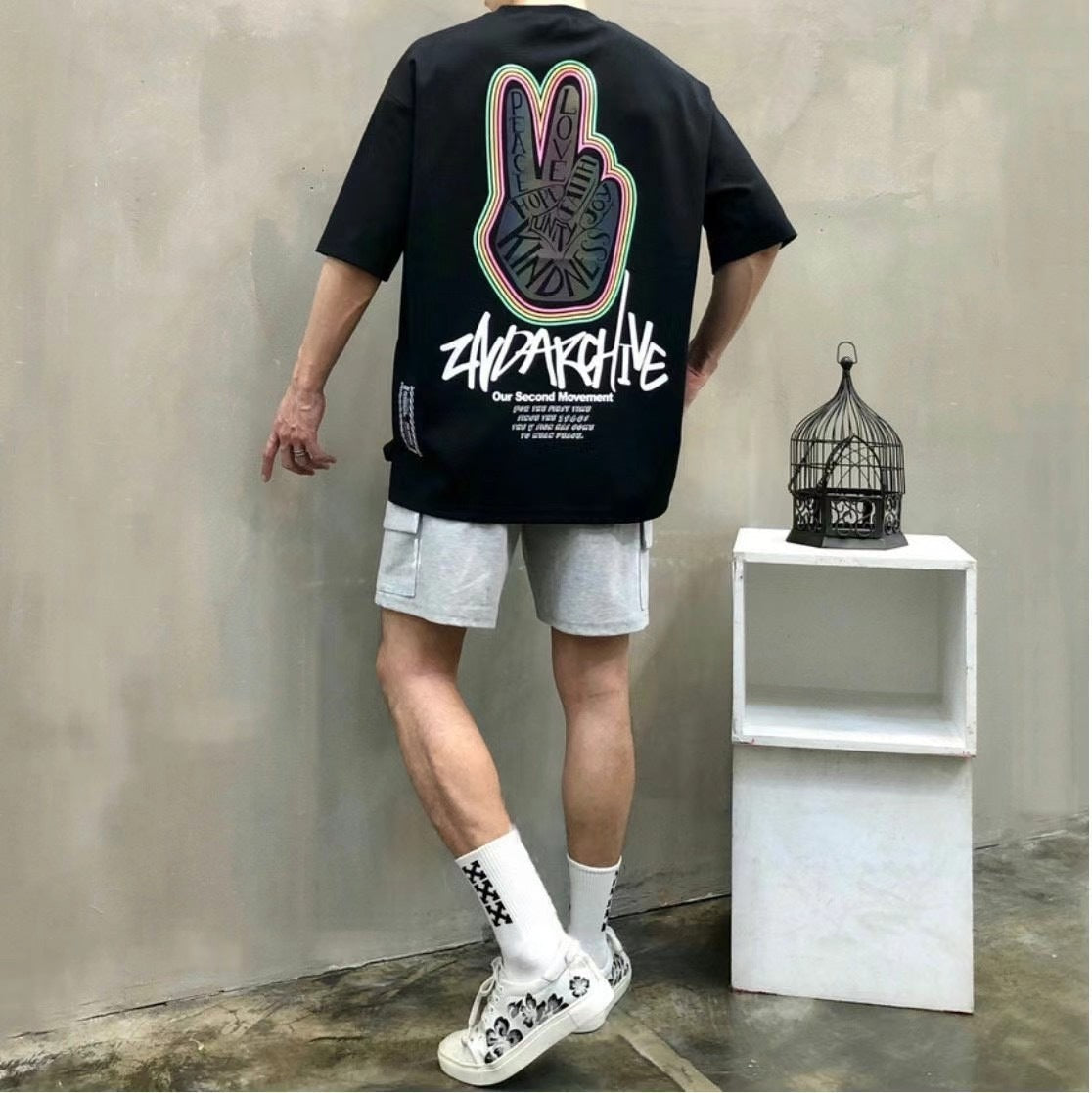 【一口價$277/件】🇰🇷韓國直送🇰🇷 2ND ARCHIVE V Finger Tee -3 Color APM 537 BOWL