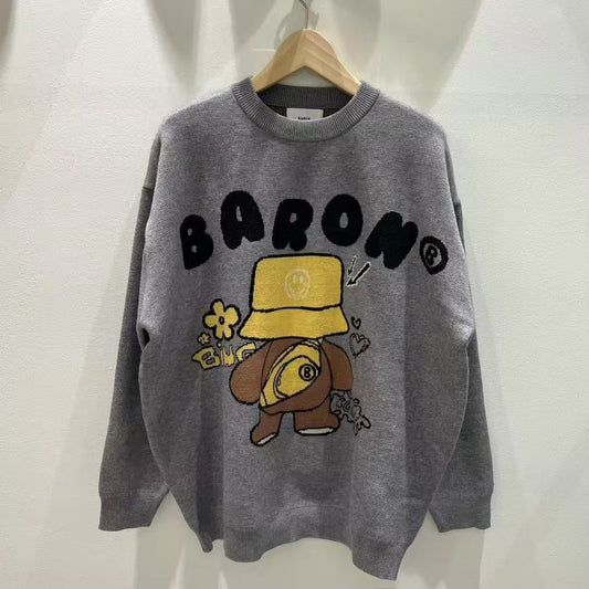 韓國直送 BARON BEAR SWEATER 4 Colors