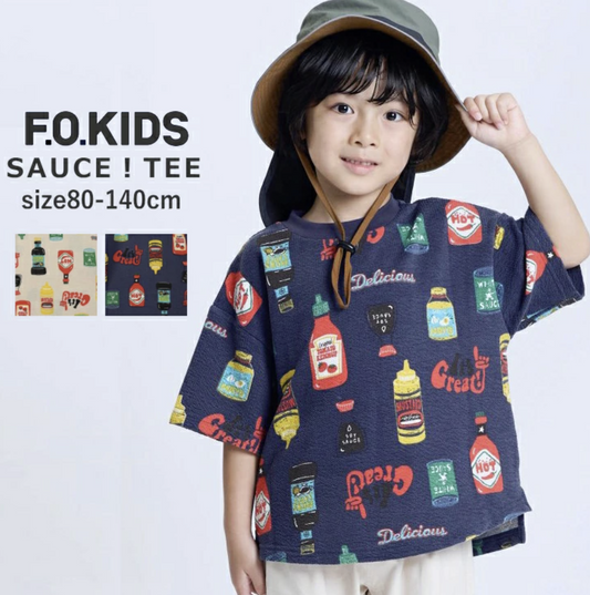 日本直送F.O.KIDS SAUCE TEE