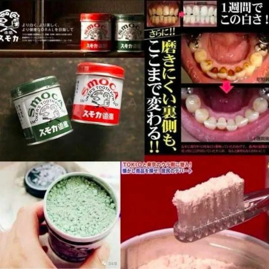 【一口價$75/個】日本smoca洗牙粉155g