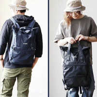 【一口價$288/個】日本🇯🇵Anello urban street 前折式防水背囊 |大容量|折蓋式| 輕重量| 防水| (大廠)