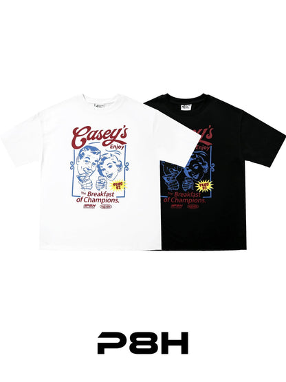 韓國直送 PLUS 82 HIYA Breakfast Short Sleeve