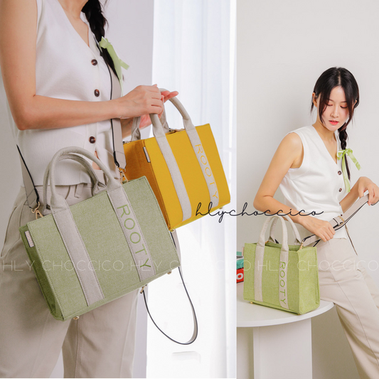 【一口價$408/個】🇰🇷韓國直送🇰🇷 韓國 Rooty 夏季新款手袋 Tote Bag  |11色