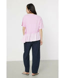日本直送Rode Crown Pigment Frile Docking Tops Rode Crown(Rakuten Fashion)