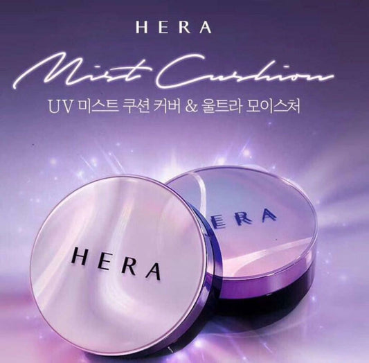 【一口價$298/件】Hera UV MIST CUSHION COVER SPF50+/PA+++ 保濕遮瑕氣墊15g  4色選擇 #C13 ,#C21 , # C23 ,#21(免稅貨)