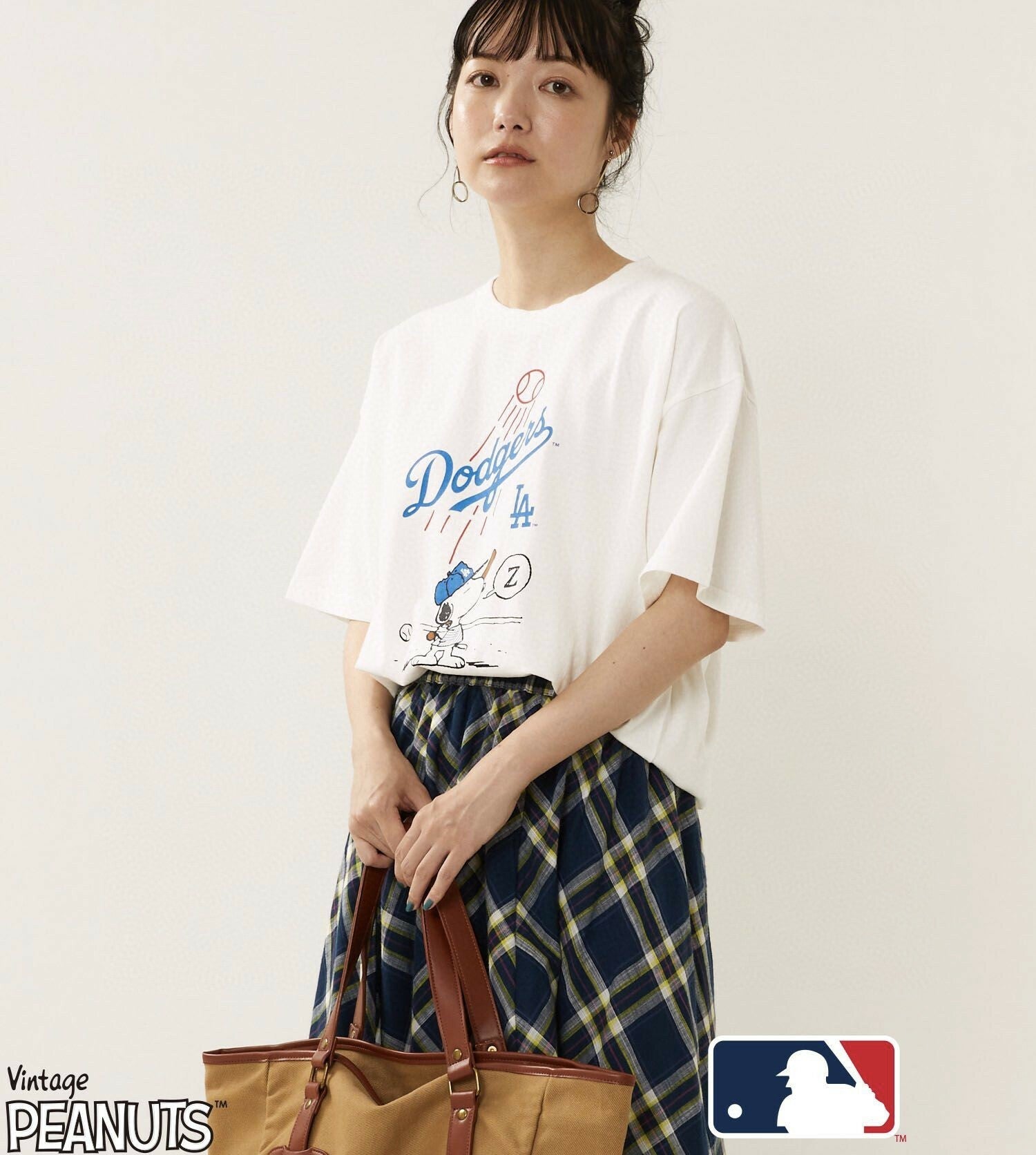 MLB x PEANUTS TEE 印花圓領短袖Tee Nya醬外貿服飾 (大廠)