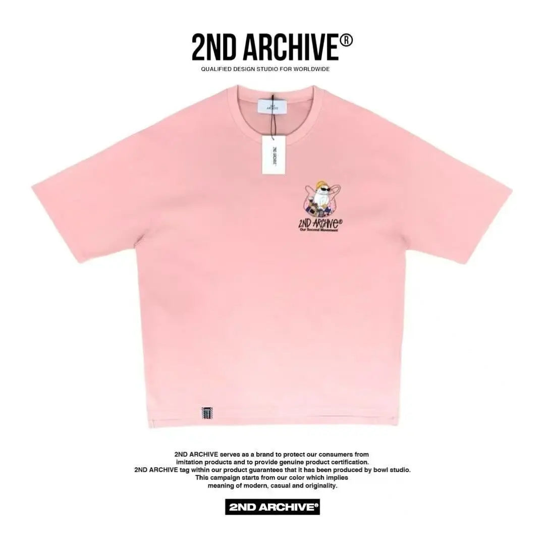 韓國直送🇰🇷 2ND ARCHIVE Vinyl Cat T-shirt APM 537 BOWL