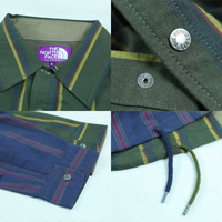 TNF Purple Label Regimental Stripe Field Shirt 紫標間條長䄂恤衫 - HLY & CHOCCICO