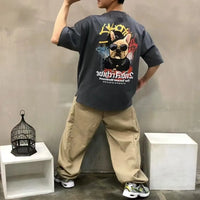 韓國直送 2ND ARCHIVE SnapBack Bulldog Tee HLY & CHOCCICO