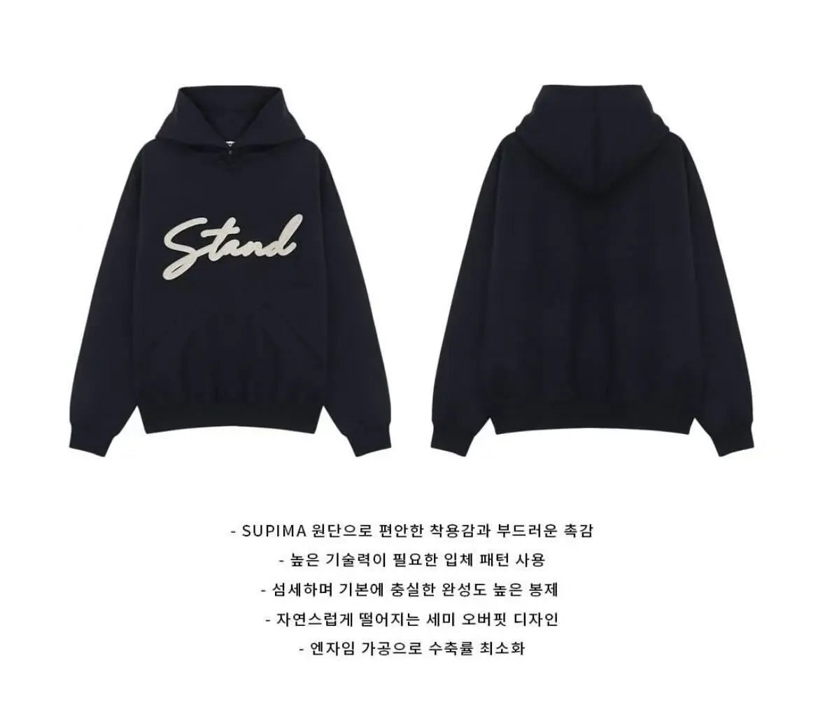 韓國直送Stand Hoodie LOGAN