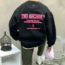 【一口價$345/件】🇰🇷韓國直送🇰🇷 2ND ARCHIVE Logo Embroidered Sweatshirt 2ND ARCHIVE