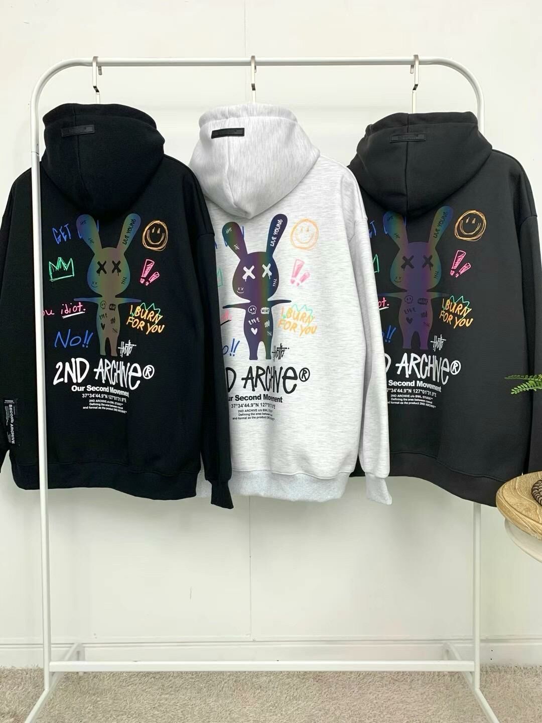 韓國直送🇰🇷 2ND ARCHIVE Rabbit XX Hoodies