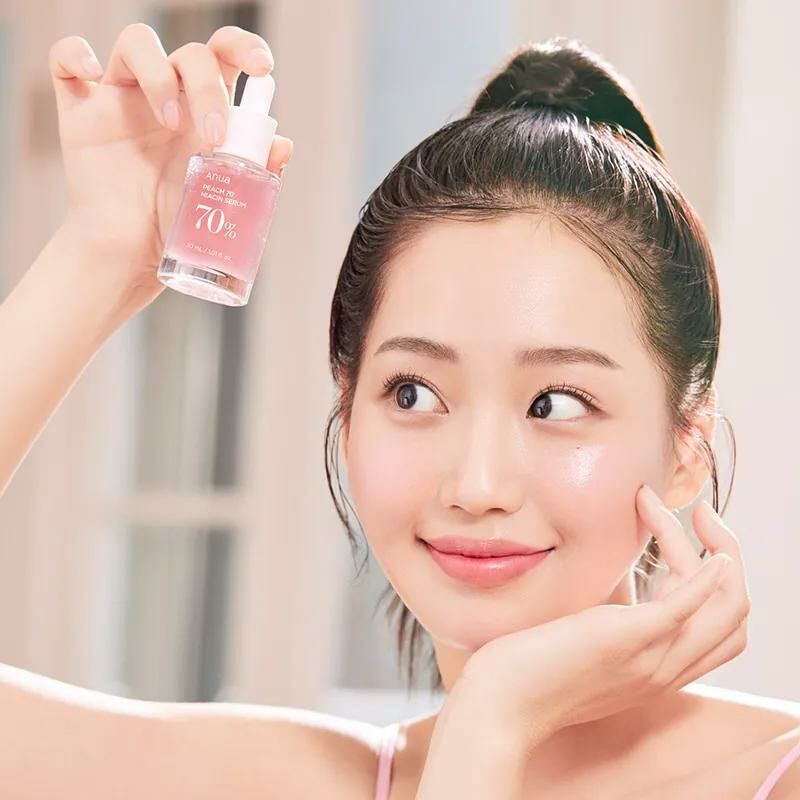 ANUA 70保濕提亮美肌活力桃花精華 DESCRIPTION