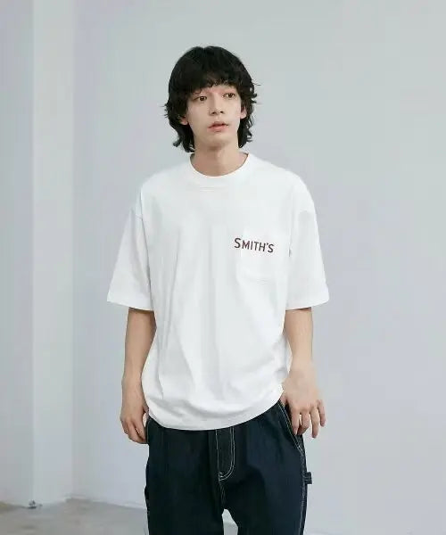 日本直送SMITH'S Bespoke Logo Print Pocket Tee COEN(Rakuten Fashion)
