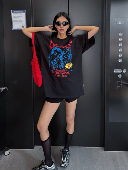 韓國直送 PLUS 82 HIYA Breakfast Short Sleeve