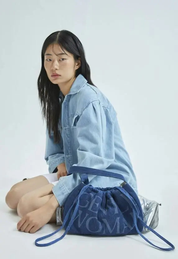 Gentlewoman Denim Dumpling Bag⭐ 要紙袋請備註📝