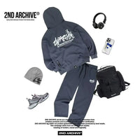 韓國直送🇰🇷 2ND ARCHIVE SG Logo Two Way Hood Zip-up 2ND ARCHIVE