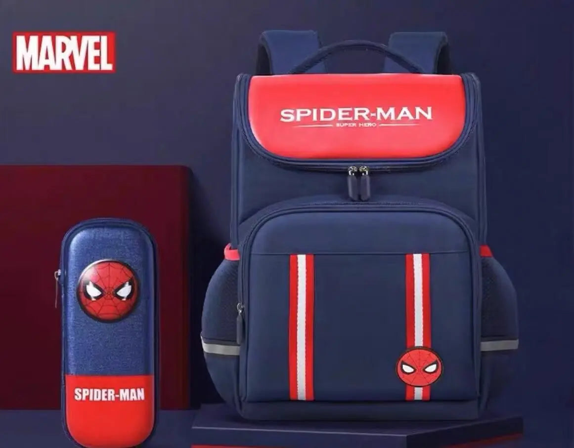 MARVEL Spider -Man School Bag 附有筆袋 Mummy Group