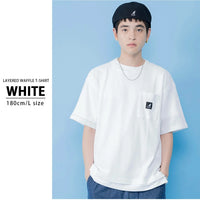 日本直送 Kangol Layered Waffle Tee Rode Crown(Rakuten Fashion)
