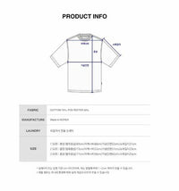 韓國直送Waikei Maltese Archive Line Graphic Half Tee  - 5 Color theot 2F D-2 LALAPIPO
