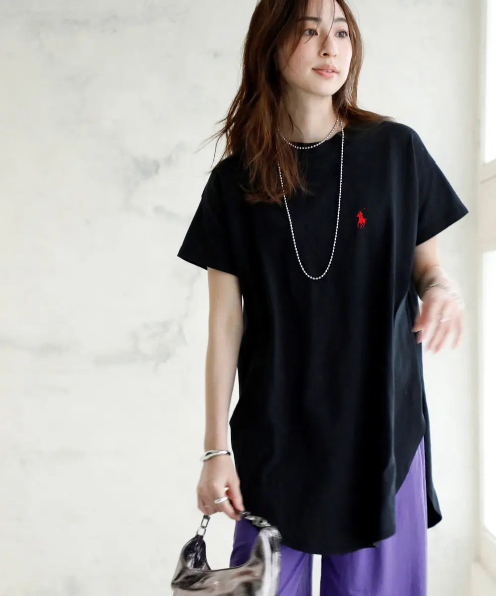 RL 25SS側開圓弧Tee  | 8色入 Nya醬外貿服飾 (大廠)232587＃89