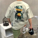 韓國直送 2ND ARCHIVE Dinosaur Terry Bear Graffiti T-shirt APM 537 BOWL