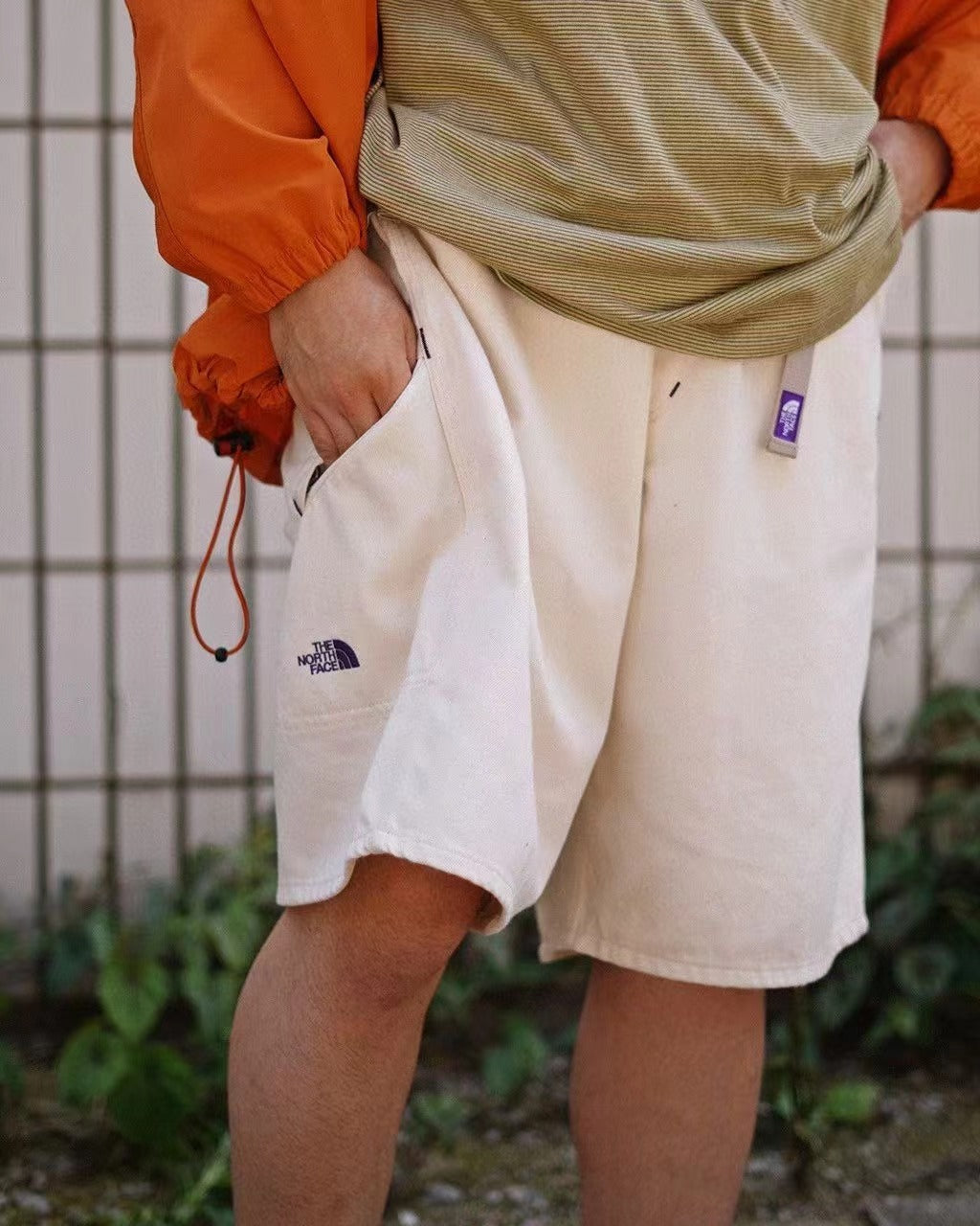TNF PURPLE LABEL Denim Field Shorts [ NT4402N ] Jiyan store